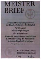 Meisterbrief
