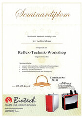 Reflex-Technik-Workshop, Achim Moser
