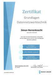 Grundlagen Datennetzwerktechnik, Simon Herrenknecht